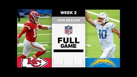 Justin Herbert's First Start Against Mahomes! Chargers vs. Chiefs FULL GAME | NFL 2020 Week 2