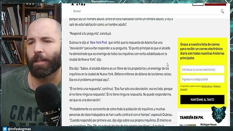 Alcalde NYC, Adams, COMPARA Anciana Que huyó NAZIS Con 'Propietaria Plantación'