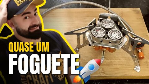 UNBOXING DO FOGAREIRO WIDESEA COM 3 QUEIMADORES