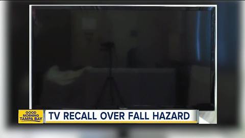 Panasonic recalls flat screen televisions and swivel stands due to tip-over hazard