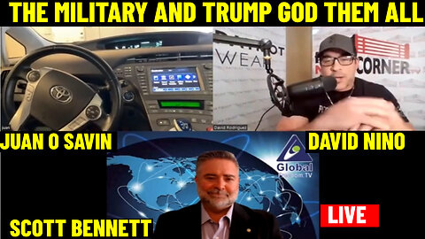 Juan O' Savin, Scott Bennett & David Nino Rodriguez: "What's Coming is WORSE Than A World War 3