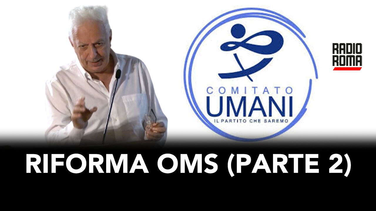 RIFORMA OMS PERICOLI E SOLUZIONI – PARTE 2 (con Prof. Tritto)