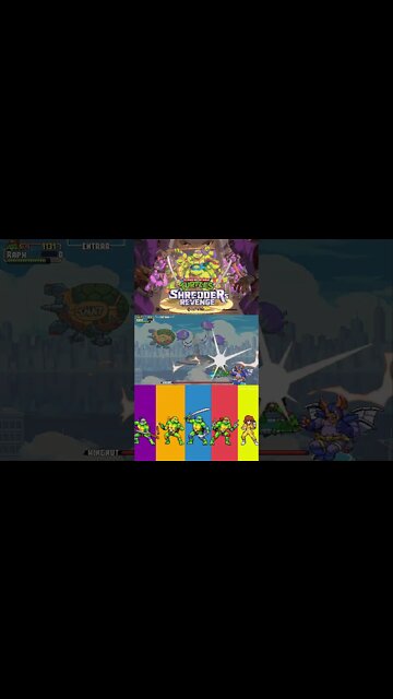 TARTARUGAS NINJAS SHORTS #48 - FASE 8