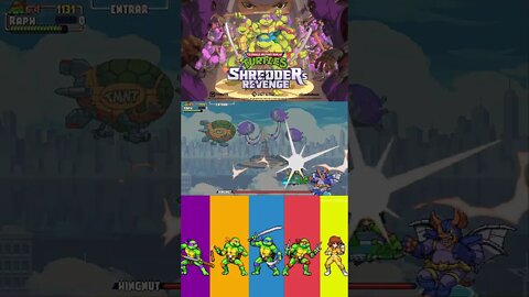 TARTARUGAS NINJAS SHORTS #48 - FASE 8