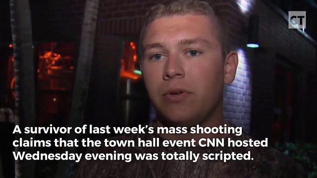 Florida Shooting Survivor Calls Out CNN For Scripted Questions