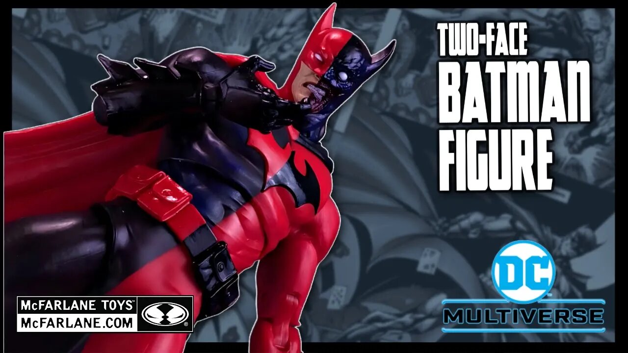 McFarlane Toys DC Multiverse Batman Reborn Two-Face As Batman @TheReviewSpot