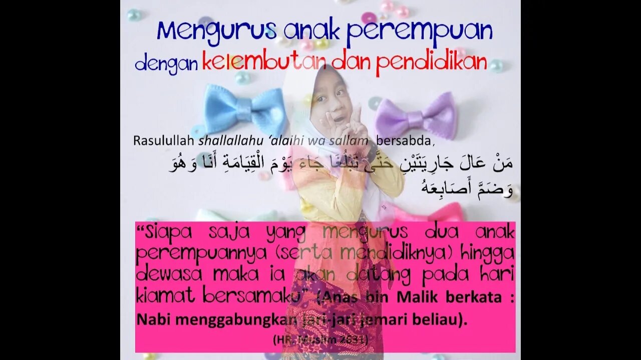 keutamaan mendidik anak perempuan
