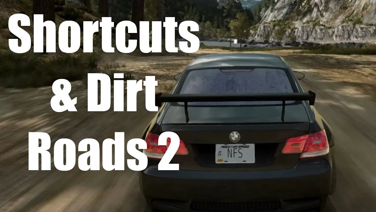 NEED FOR SPEED THE RUN Shortcuts & Dirt Roads 2