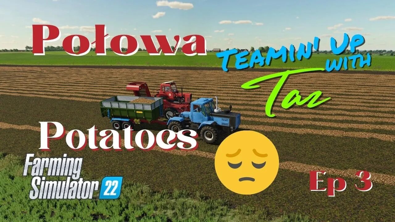 Połowa / Teamin' Up with Taz / Potatoes / Ep 3 / LockNutz / [PolyCount]Taz / FS22