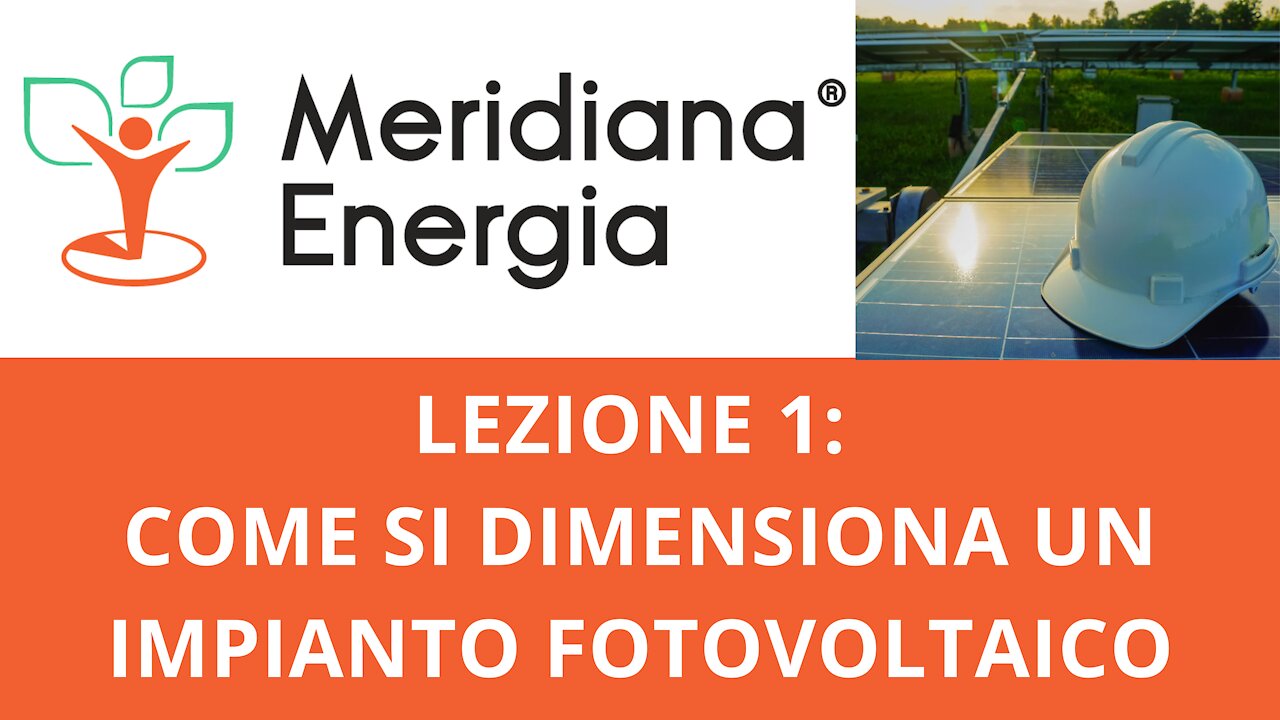 Come si dimensiona un impianto fotovoltaico