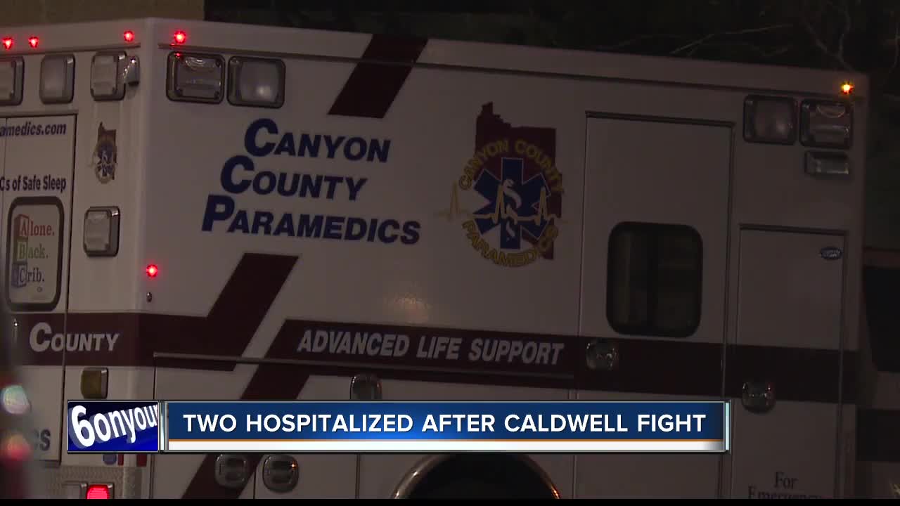 Police chase through Caldwell starts with residential fight, ends with two in hospital