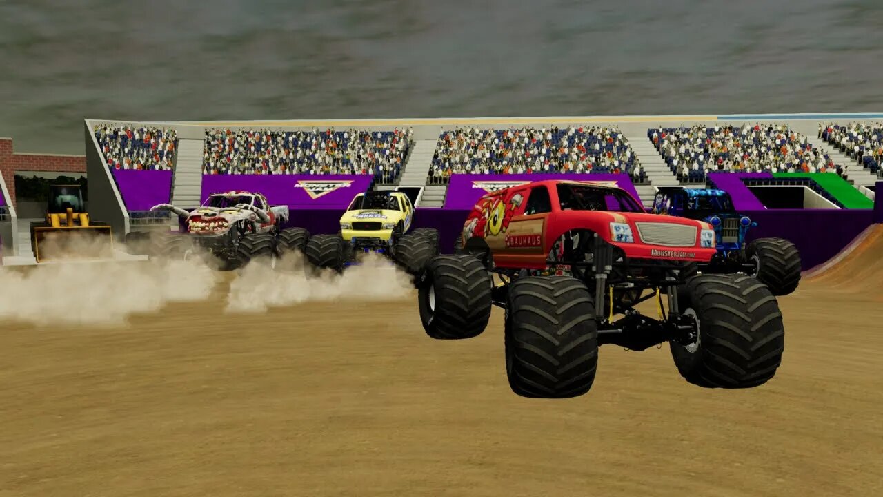 Chester Pennsylvania 2016|Monster Tour BeamNG.Drive Monster Jam #monsterjam