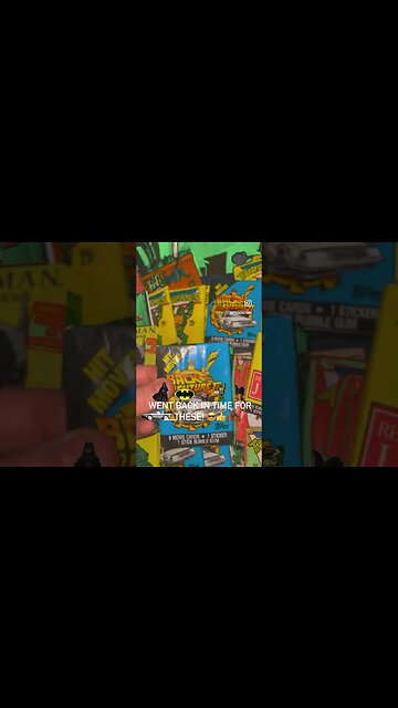 Went back in time for these #cards 😎 #tradingcards #collectibles #starwars #vintage #tmnt #shorts