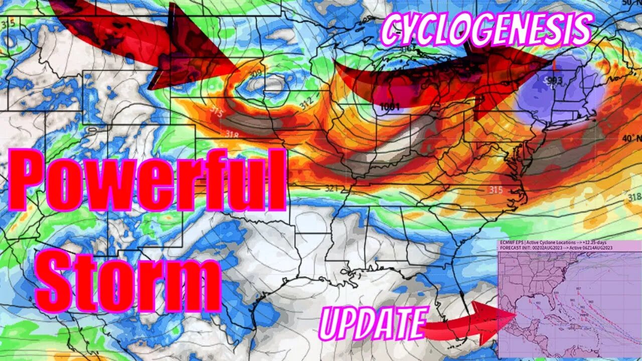 Powerful Storm Coming! Damaging Winds, Tornadoes & More - The WeatherMan Plus