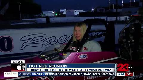 Today is the final day of the 26th annual Hot Rod Reunion