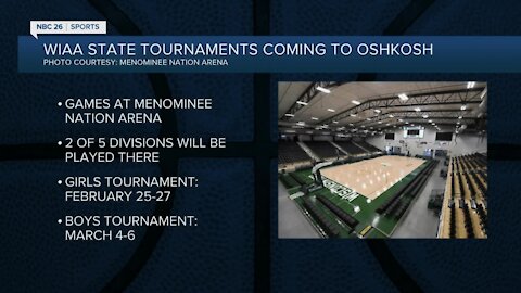 WIAA state tournament coming to Menominee Nation Arena