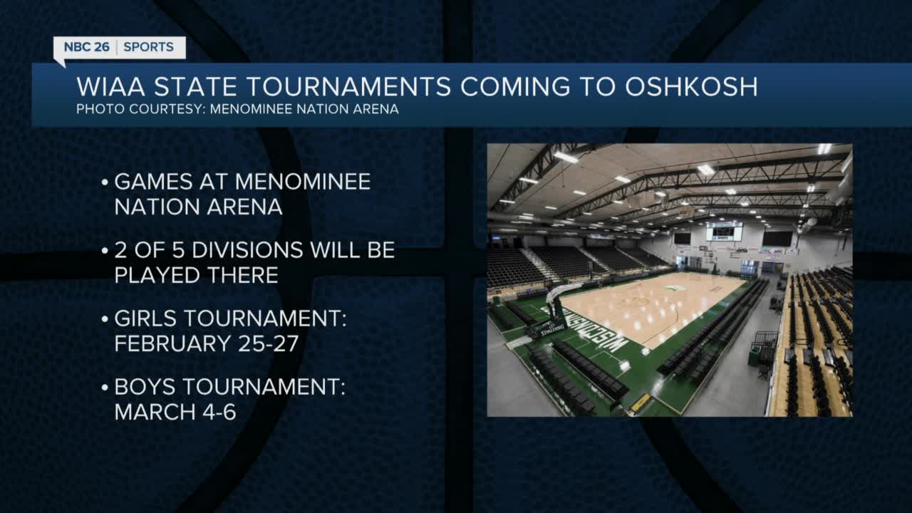 WIAA state tournament coming to Menominee Nation Arena