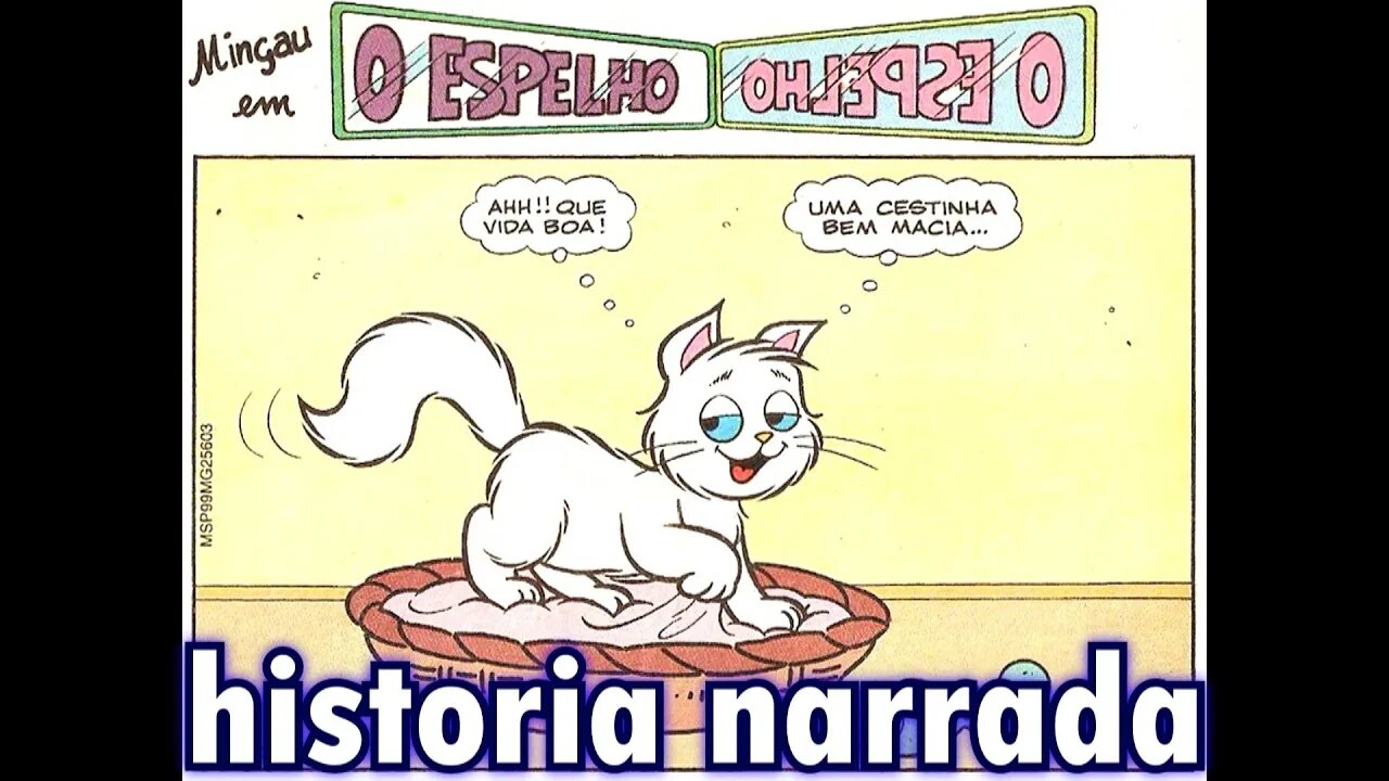 Mingau em-O espelho | Gibis do Rapha
