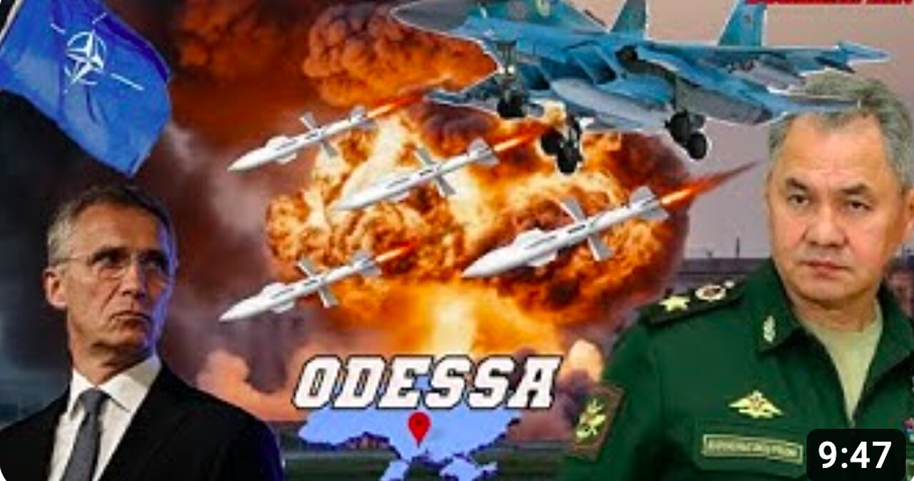 Russia Destroyed NATO Secret Air and Space Intelligence Center In ODESSA┃FRANCE 'Playing With Fire'