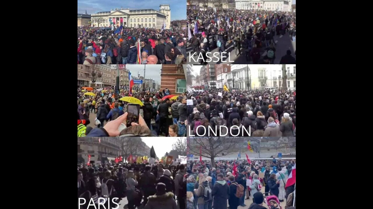 worldwide covid protests march 2021