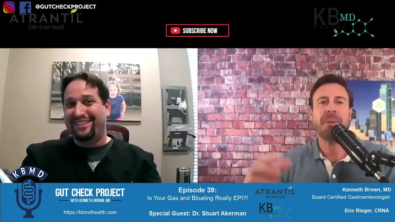 Gut Check Project-Ep 39: Is Your Gas and Bloating Really EPI?! with Dr. Akerman