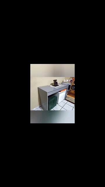 Criação e montagem da mesa para estudar! #marcenaria #brasil #cnc #arte #diy #notebook