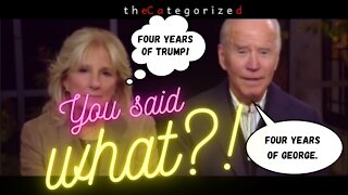 Joe Biden Calls President Trump, GEORGE (Bush)! - Also Refers to Kamala's Husband as 'Kamala's Wife'