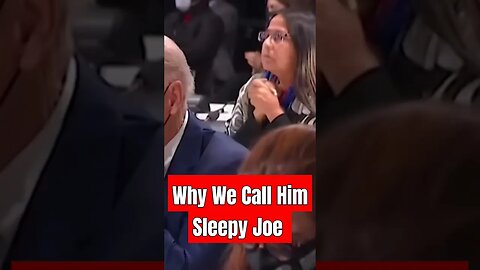 Sleepy JOE Working Hard For You ❤️🤍💙❤️🤍💙❤️🤍💙