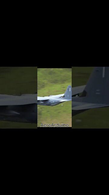 Magical Giant MC130 Formation In Mach Loop #Aviation #AeroArduino