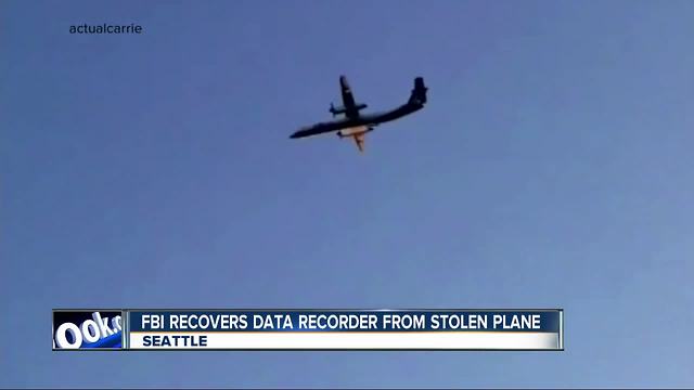 FBI recovers data recorder from stolen plane