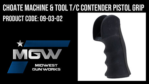 Choate Machine & Tool T/C Contender Pistol Grip - 09-03-02