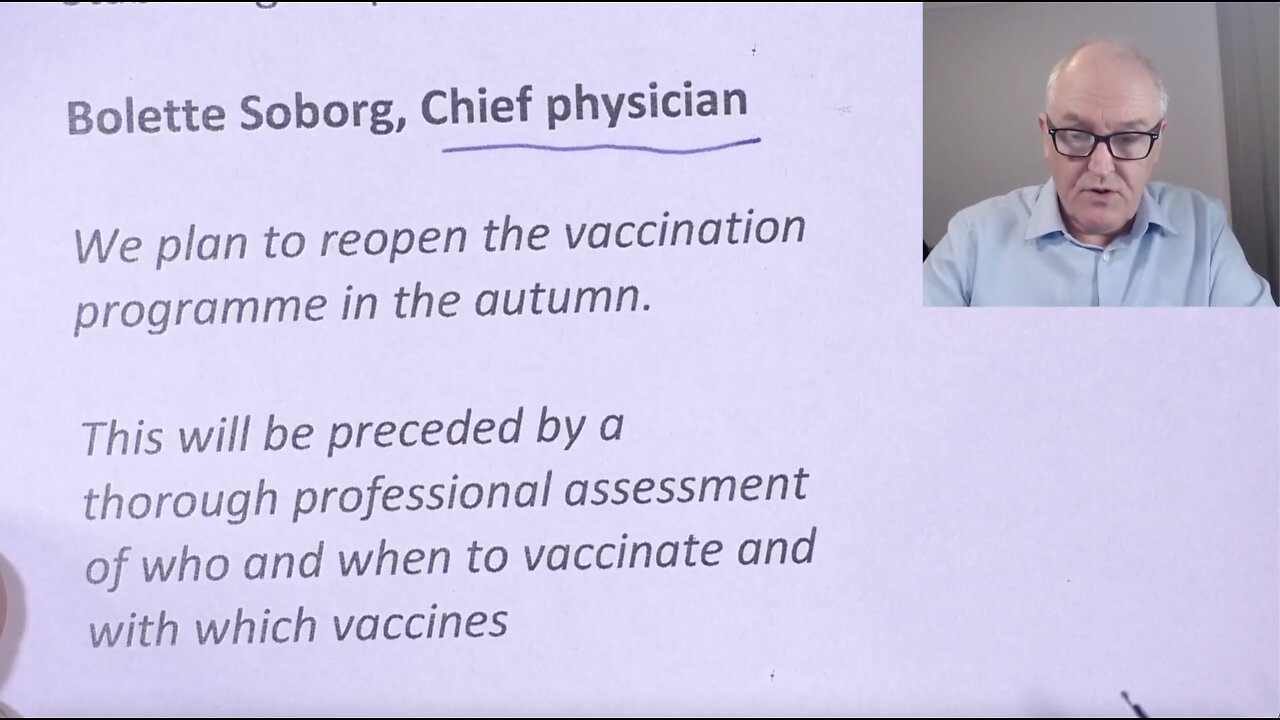 Dr. John Campbell - Denmark suspends vaccinations