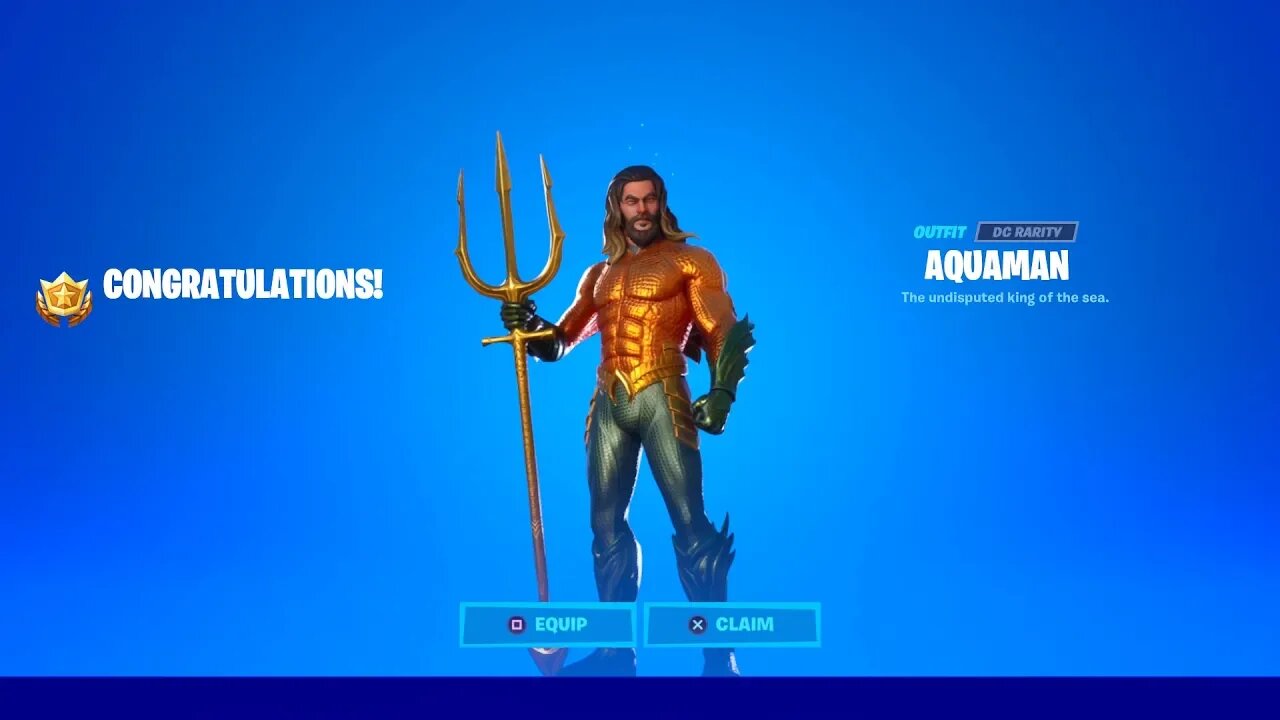 HOW TO GET AQUAMAN SKIN IN FORTNITE! (NEW)