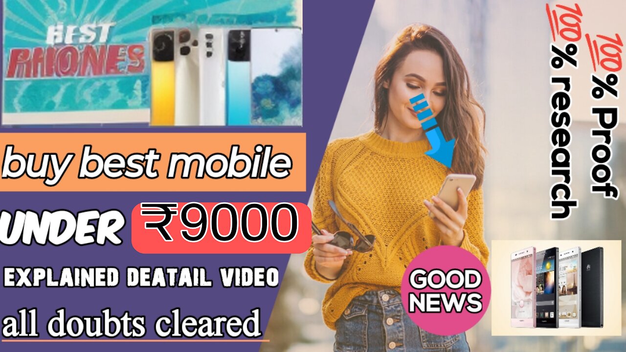 Under 9000 best mobiles