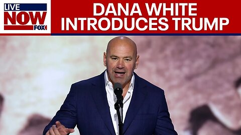 Watch: UFC CEO Dana White full speech at the 2024 RNC