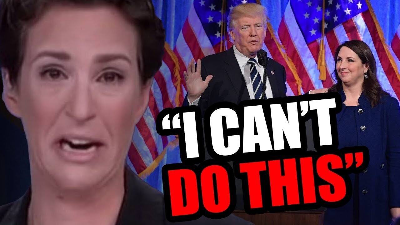 SMUG RACHEL MADDOW THROWS UNSCRIPTED TANTRUM WHILE LIVE ON AIR LOL