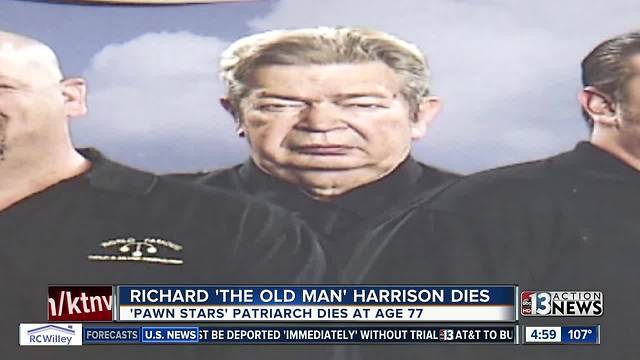 Richard 'The Old Man' Harrison dies after battling Parkinson's Disease