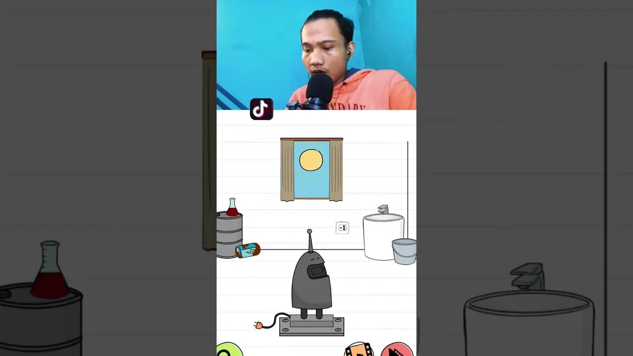 Listrik bersih untuk robot 🤖 | Brain test 4 level 30 #saidnesia #game #shorts