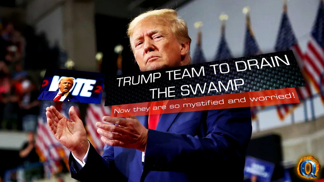 TRUMP TEAM TO DRAIN THE SWAMP – Now they are so mystified and worried!