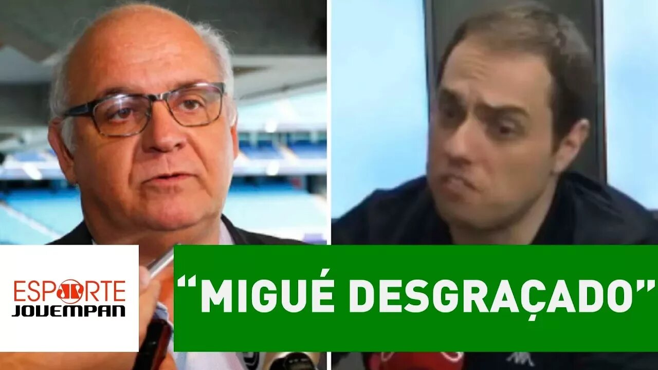 Repórter DETONA presidente do Grêmio por "migué desgraçado"