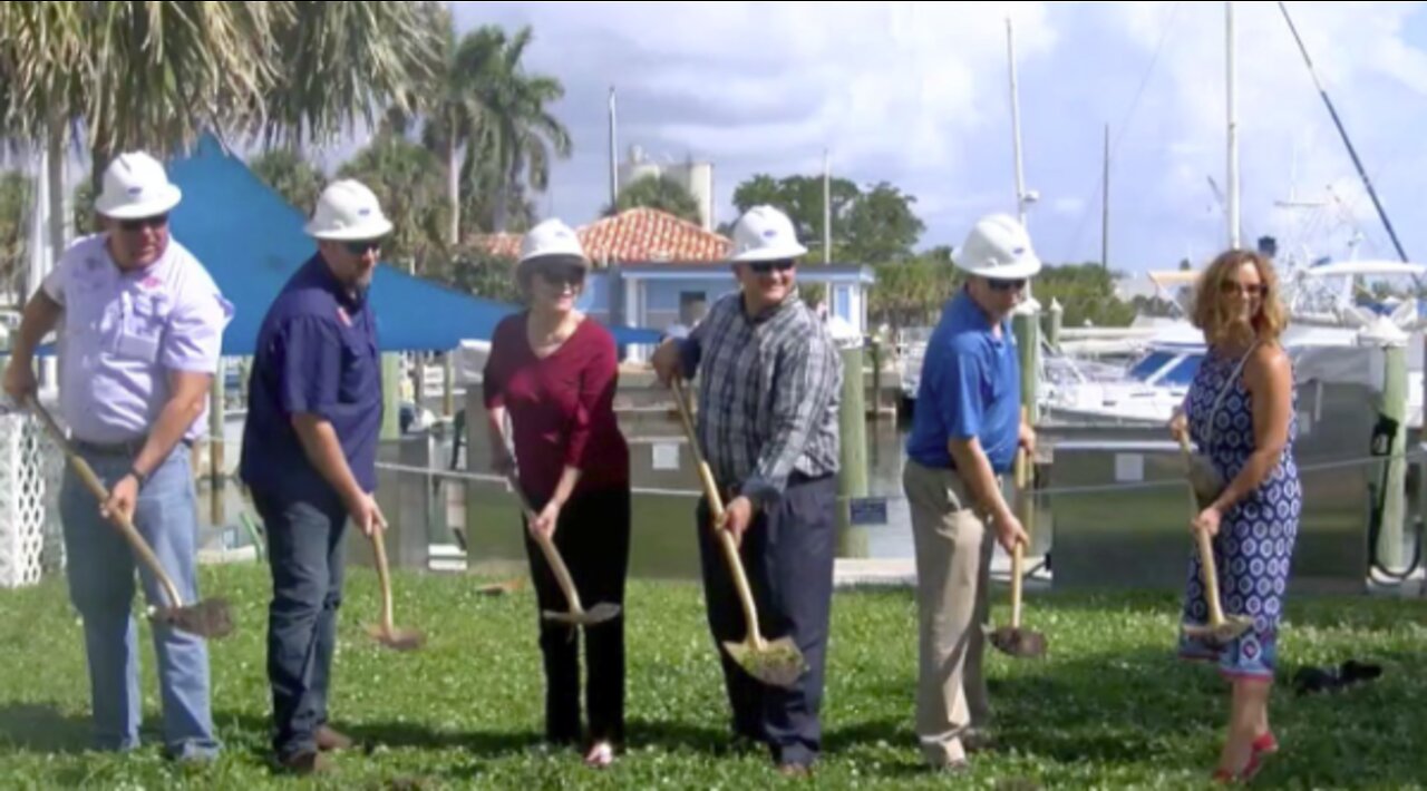 Ground broken for new Fort Pierce restaurant next to city's marina