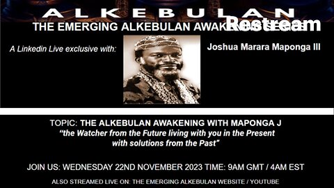 Alkebulan Awakening with Maponga J