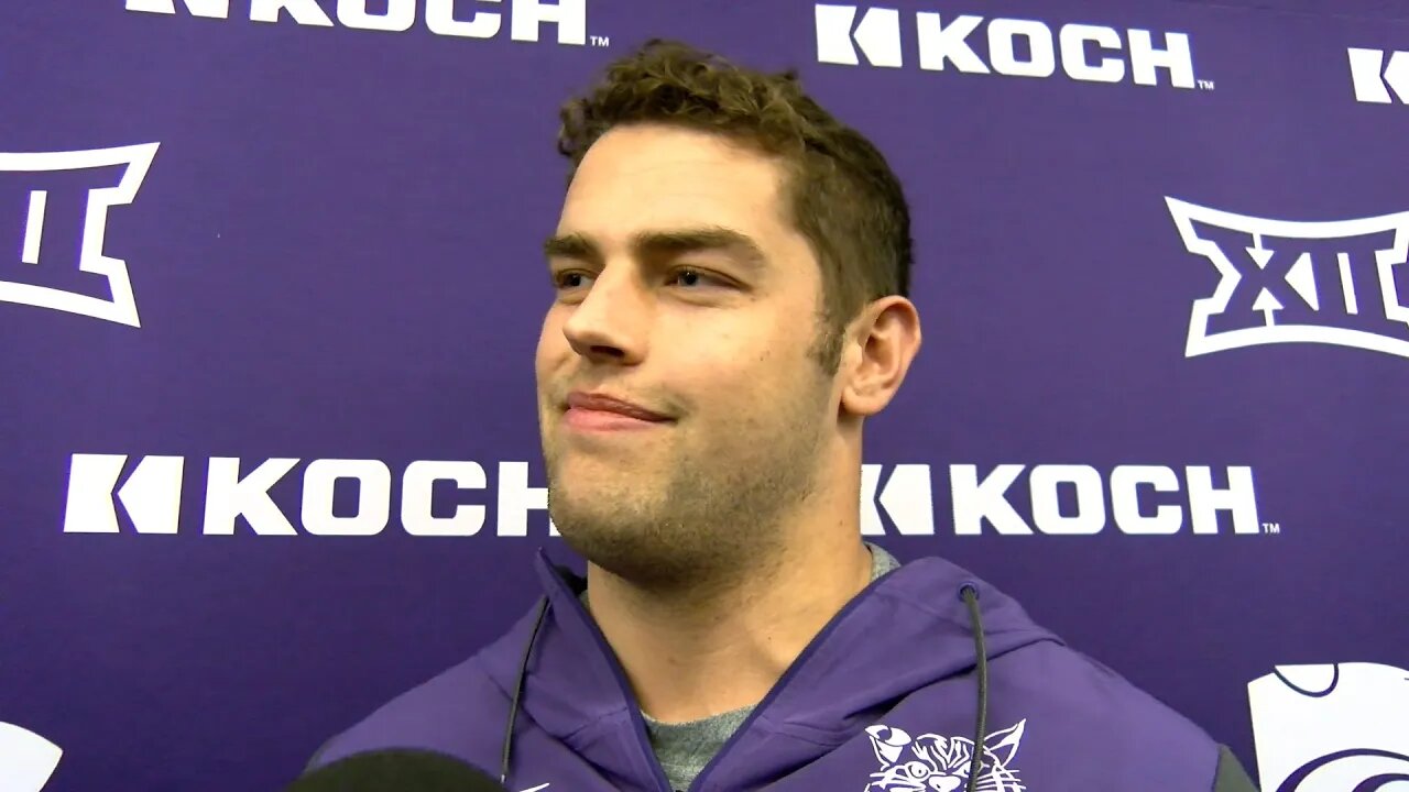 Kansas State Football | Cody Stufflebean Interview | November 14, 2023