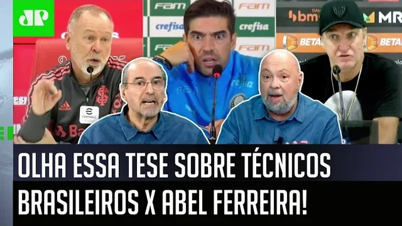 "TÁ MUITO ESTRANHO! Eu SINTO que os técnicos TÃO BATENDO no Abel Ferreira porque..." OLHA essa TESE!