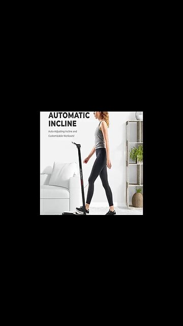 PACER SMART COMPACT AUTO INCLINE TREADPAD TREADMILL