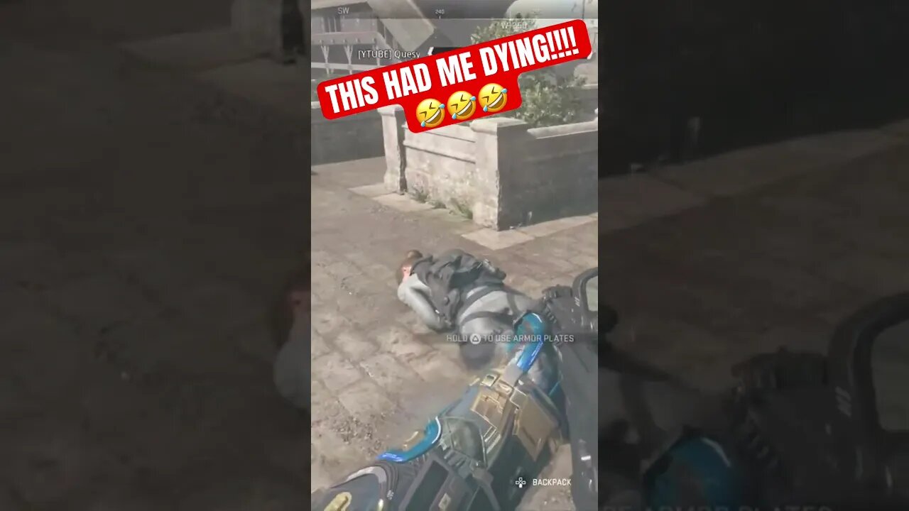 THIS HAD ME DYING!!!🤣🤣🤣 #callofduty #warzone #callofdutymodernwarfare2#youtube #shorts