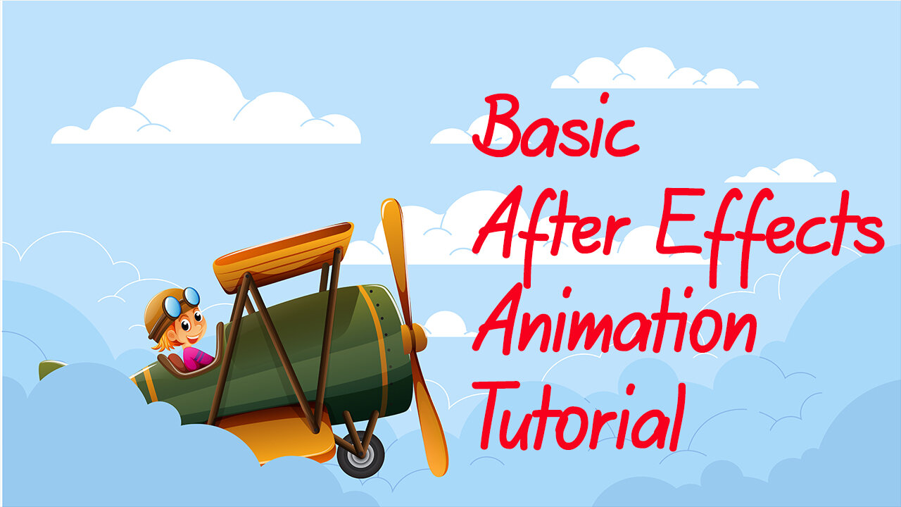 Basic After effects Animation Tutorial