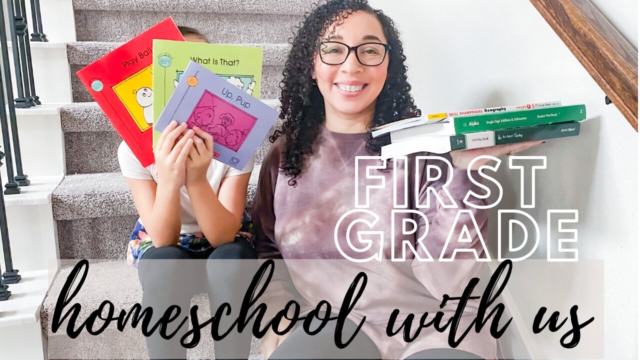 Homeschool With Us // First Grade Work Flow & Routine // Homeschooling First Grade 2021