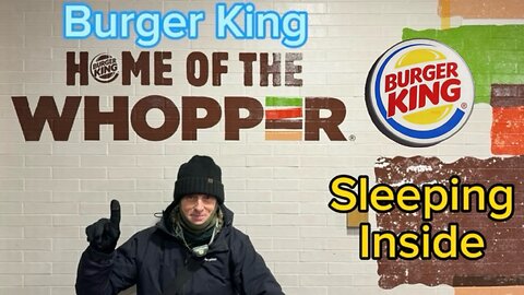 Overnight in Burger KING