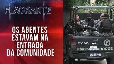 Dois PMs morrem durante operação no Complexo da Mangueirinha | FLAGRANTE JP